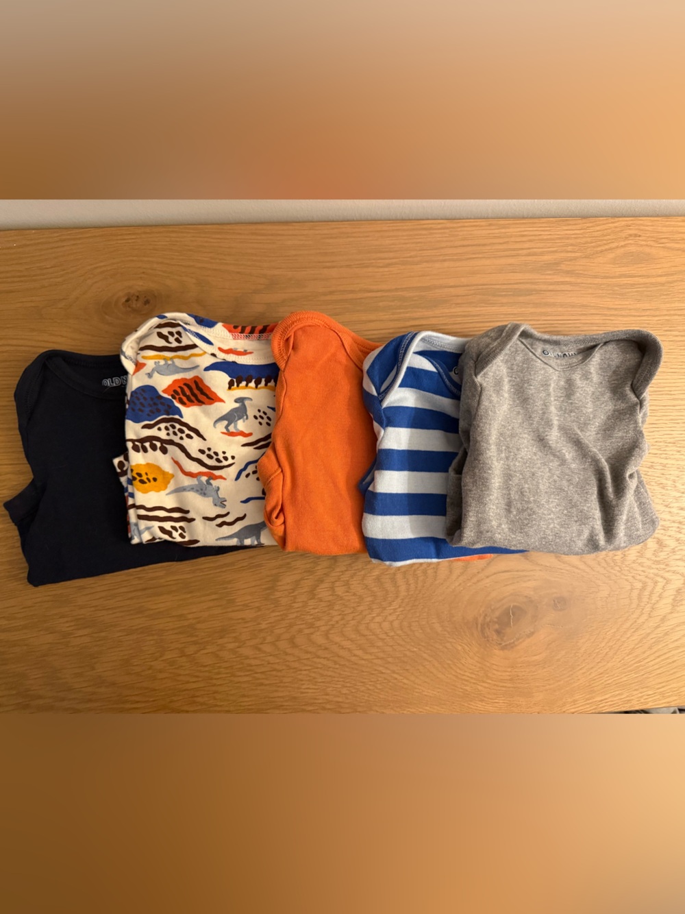Old Navy Kids One-Piece Bodysuits - 5 Pack Bundle